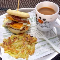 朝マック風モーニングプレート