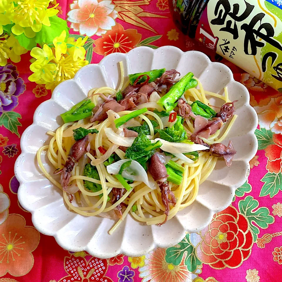 ホタルイカの和風パスタ✨|ringonamaさん