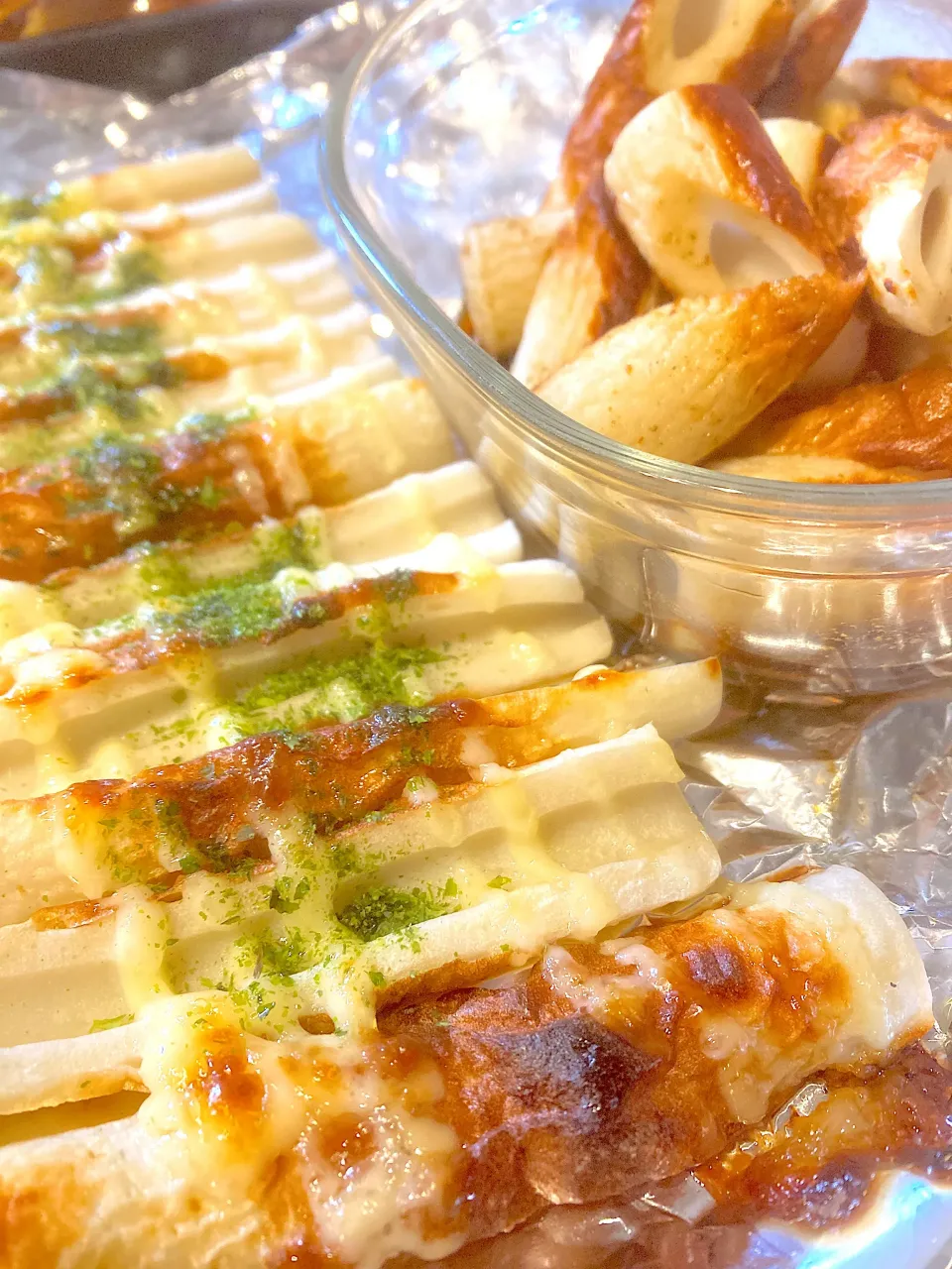 一度で2つの味✌️ちくわのおかず|ゆか｜味決まる冷凍作り置き弁当さん