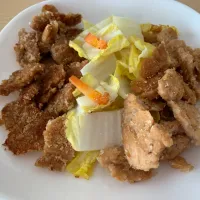 大豆のお肉スライスで作るカツ　醤油・だし塩味|そらまめさん