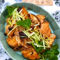 ヨウコさんの料理 厚揚げえのきの生姜あんかけ(山椒入り)🫚|@きなこさん