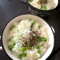 アスパラガスのリゾット|ハルさん