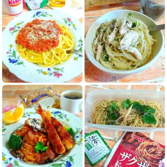 Snapdishの人気料理写真:高野豆腐そぼろでミートスパゲティー
