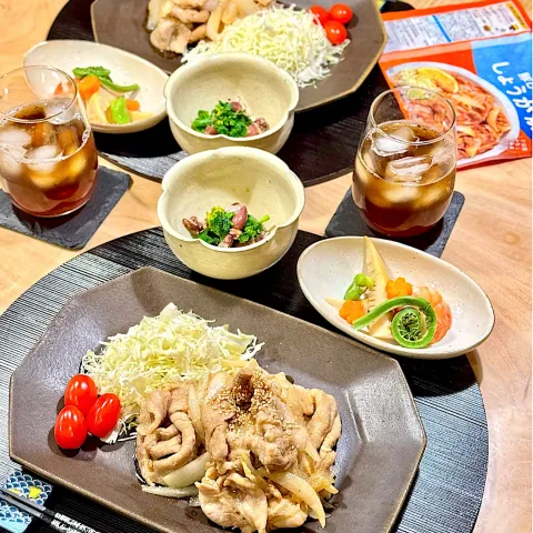 「メインディップ 豚ロース玉ねぎのしょうが焼き」を使ってみたSnapdishの料理・レシピ写真:豚のしょうが焼き
