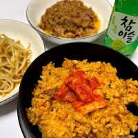 納豆キムチチャーハン🫘| リアさん