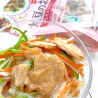 大豆のお肉のマリネ