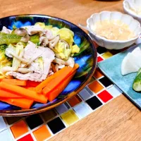 野菜のせいろ蒸し|じんさん