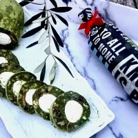 『まんまるマシュマロ入り♡抹茶チョコレートサラミ』|ココキッチンさん