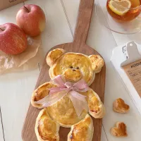 くまのアップルパイ🧸🍎