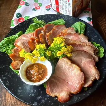 Snapdishの人気料理写真:みそ焼豚とみそラーメン