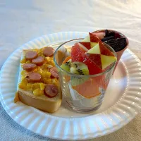 娘の朝ごはん果物| かっちゃん杉さん