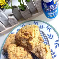 アマニ油で作るレモンスコーン|シュトママさん