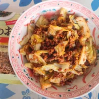 大豆ミートとキャベツの味噌炒め|ともさん