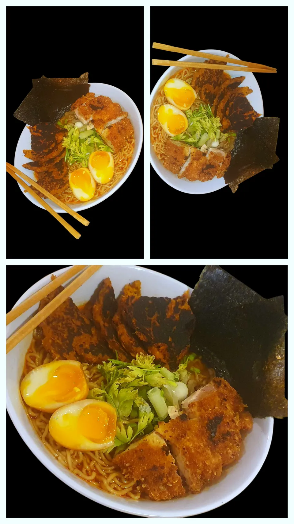 🇯🇵Ramen,breaded pork, vegetable patty,egg🇯🇵|KWAII69さん