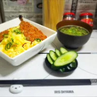 自家製タルタルソースで鯵フライ丼|masaki .fさん