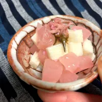 べったら漬けと長芋のあられ。2026.3.16。|FU-TEN 古原貴大さん