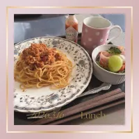 高野豆腐でミートスパゲッティ| いのっちさん