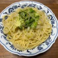 白菜パスタ|カズさんさん