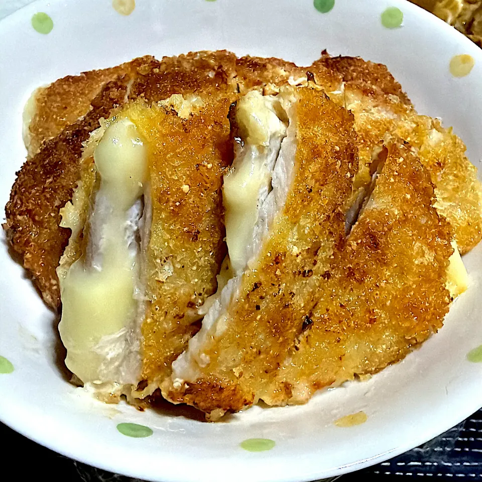 豚ロースチーズカツレツ風|たまさん