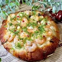 ガーリックシュリンプフォカッチャ🦐