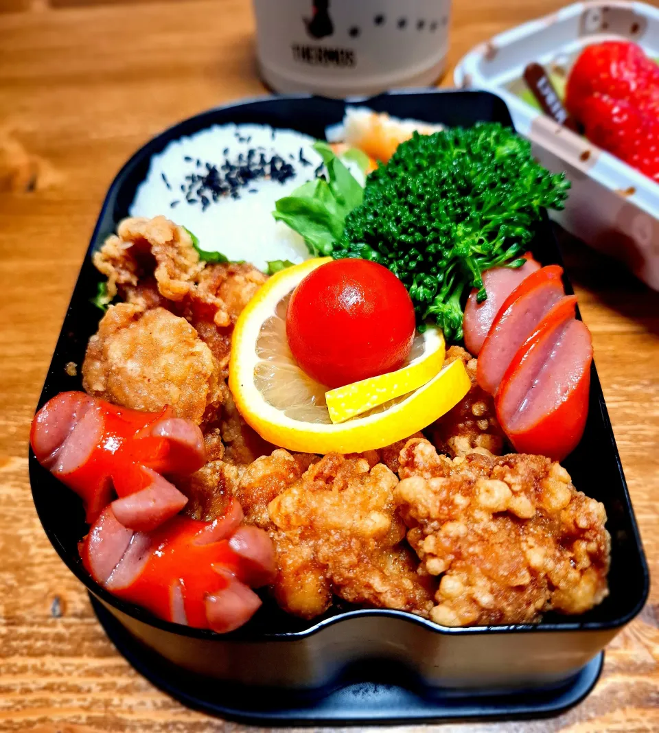 🐓⸒⸒唐揚げ弁当|ゆきさんさん