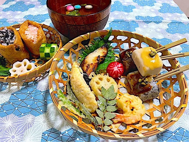 春の籠盛り|ももさん