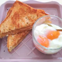 Good morning breakfast ☕🌞🍳🍞| 🍒lynnlicious🍒さん