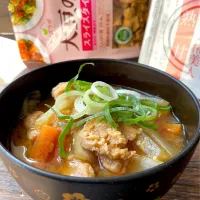 大豆のお肉で白菜とにんじんのお味噌|9421beruさん