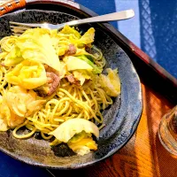 リメイクバジルソースパスタ