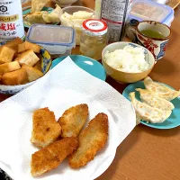 鯵のフライ|みんみんさん