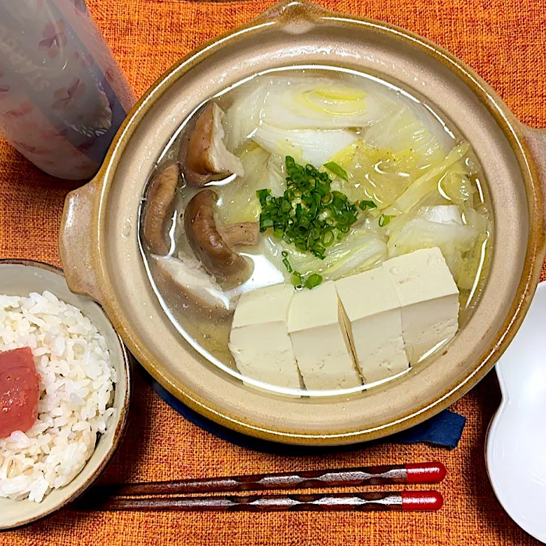 野菜たっぷり水炊き|akkoさん