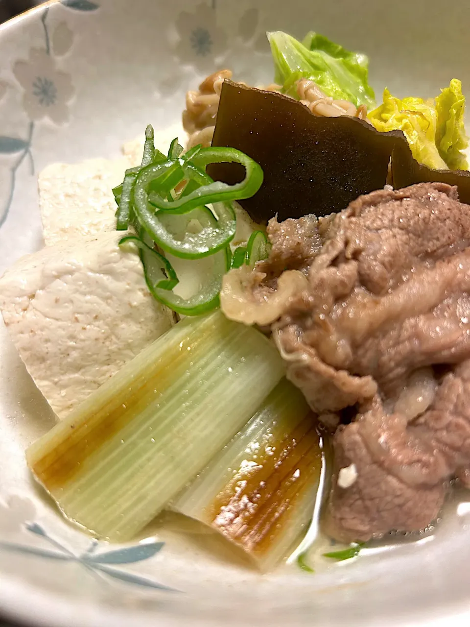 十勝牛と羅臼昆布の塩すき焼き。2026.3.17。|FU-TEN 古原貴大さん