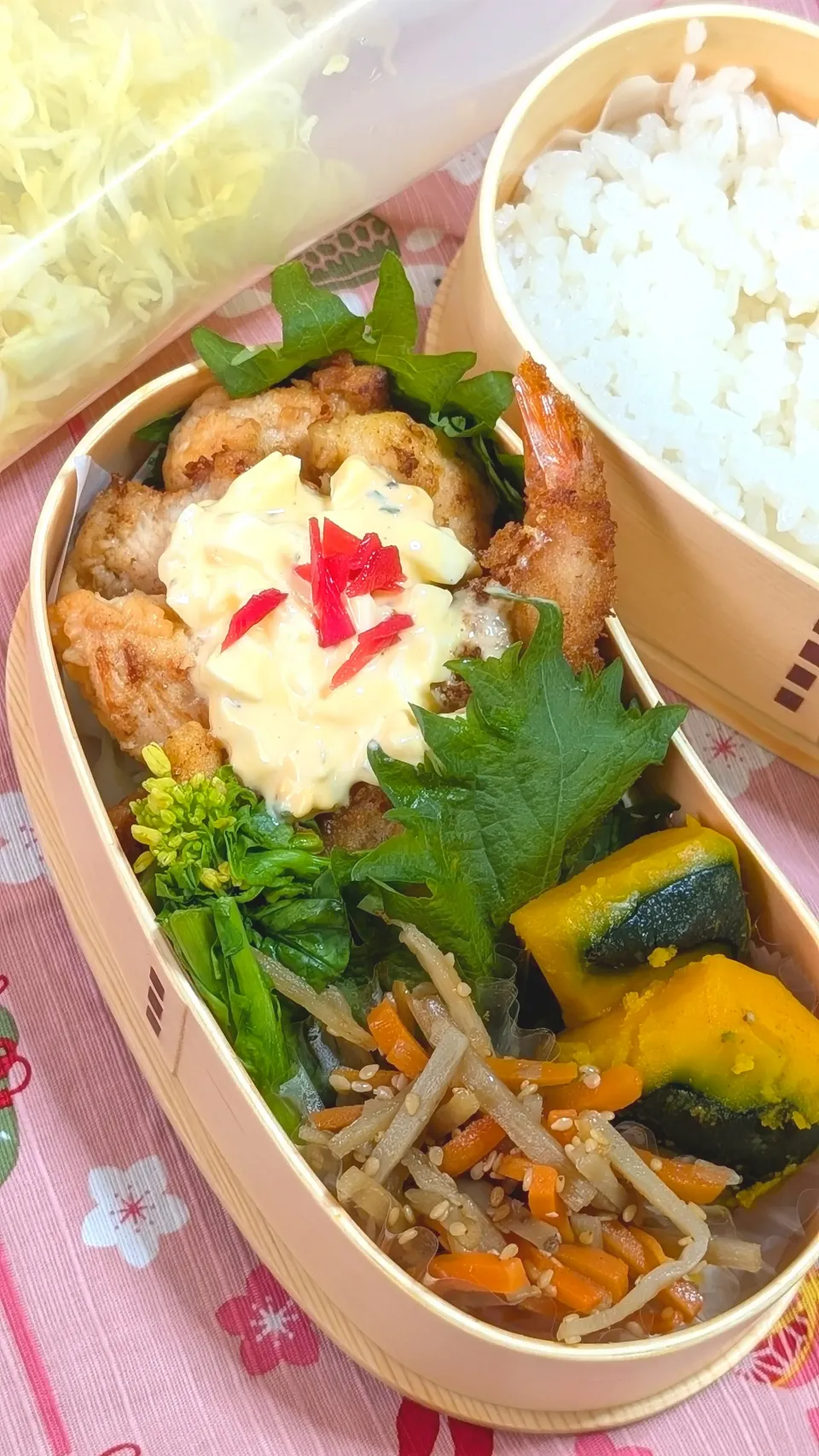 本日のお弁当〜チキン南蛮弁当|f.1125beさん