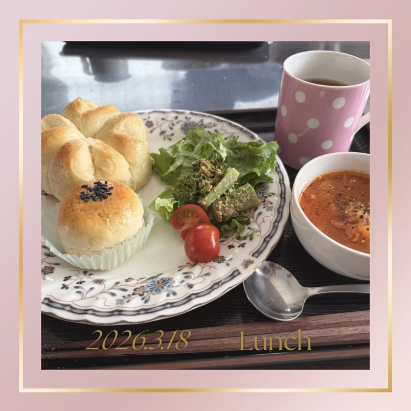 シュガーバターパン&あんぱんランチ|いのっちさん