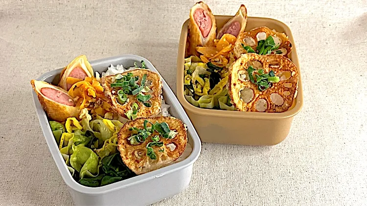 手のひらサイズの夫婦弁当🍱|ゆか｜味決まる冷凍作り置き弁当さん