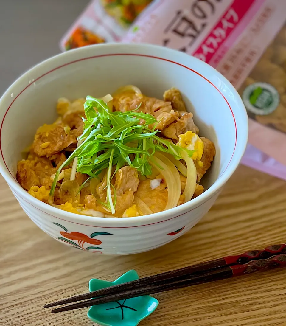 大豆のお肉 de 親子丼|yucca@さん