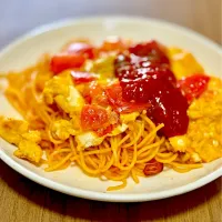 トマ玉パスタ|Goroさん