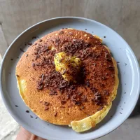 GOODMORNING 🌞
PANCAKE FOR BREAKFAST WITH CARAMEL SAUCE 😋😋| Sweets by Loveさん