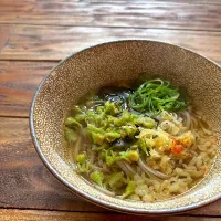 ふきのとう蕎麦|Nakaba Kobayashiさん