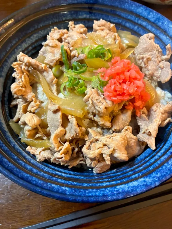 汁だく豚丼|単身赴任のっちさん