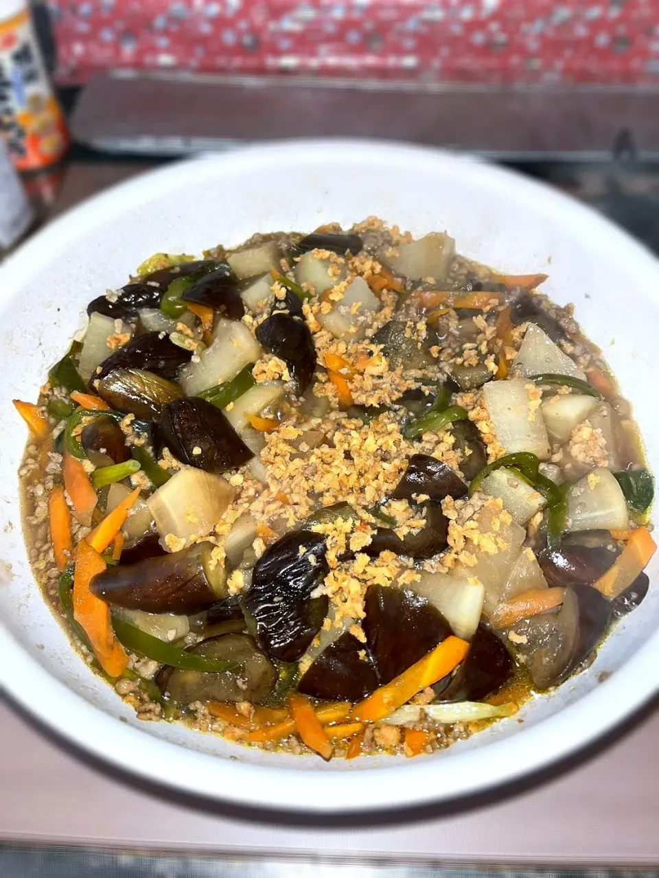 大豆のお肉で麻婆茄子😊|Mitsuhiro.Sさん