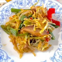 野菜炒め風サラダ|りんりんさん