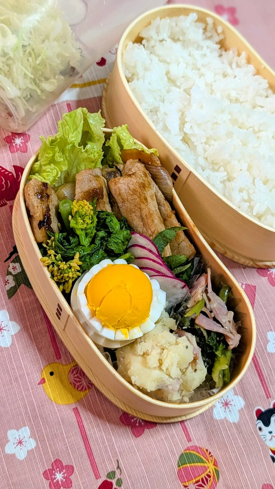 本日のお弁当〜トンテキバーベキューソース|f.1125beさん