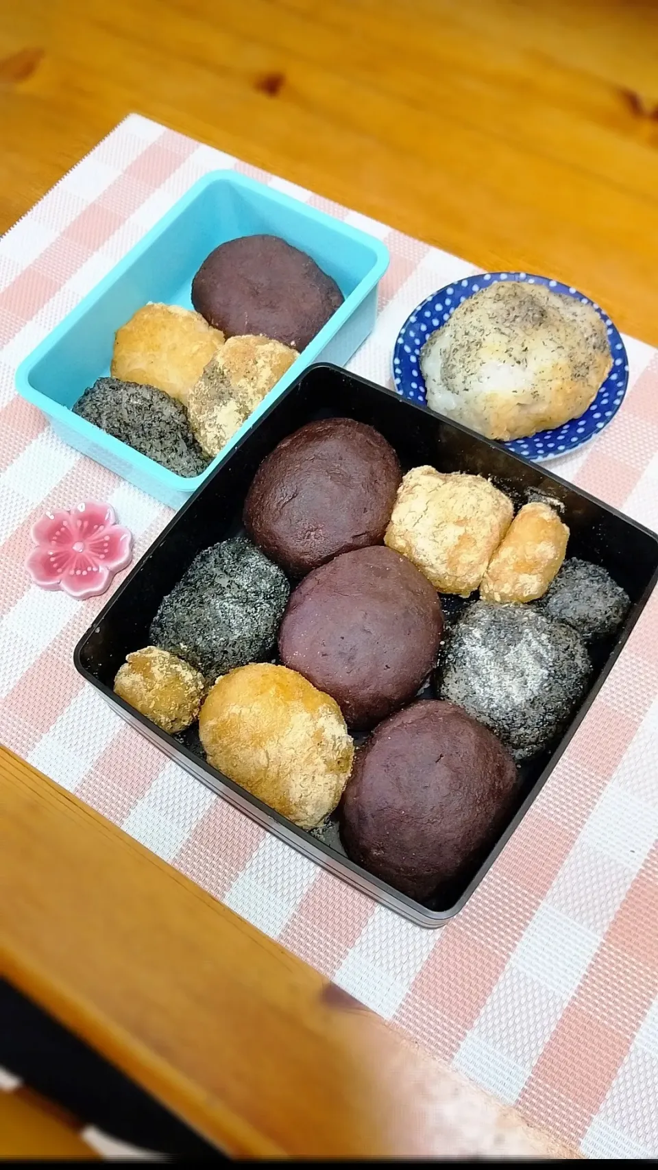🧒🏻息子と一緒にお彼岸のおはぎ🍡|まゆめろさん