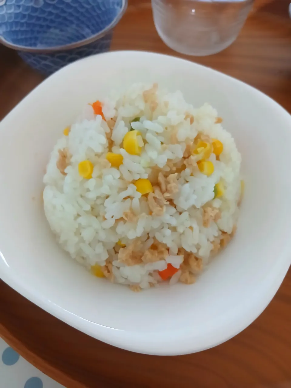 大豆のお肉使いな炊飯器ピラフ( *´艸)✨|ぽんすけさん