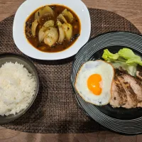 ジャークチキンと玉ねぎたっぷりスープカレー|ゆうすけさん