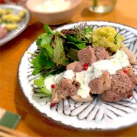 ポークソテー ヨーグルトミントのソース| Rachelさん