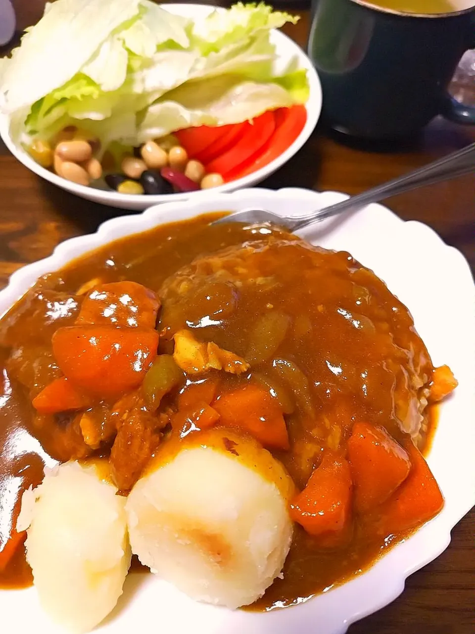 元山男のひつジィ特製カレー|ひつジィ(macchinaの父)さん