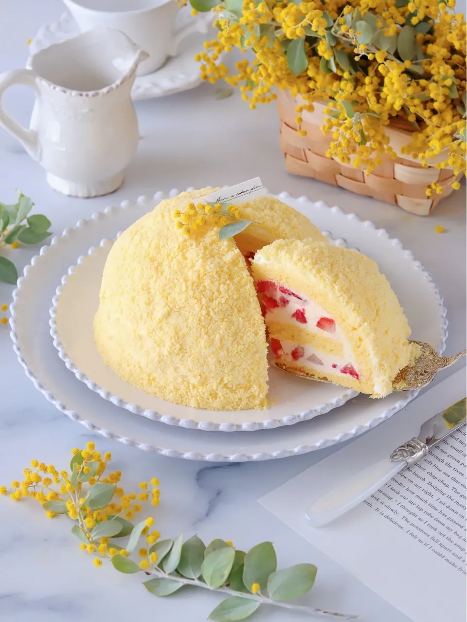 ミモザケーキ🌼|moeさん