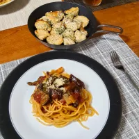 トマトソースパスタ|ななさん